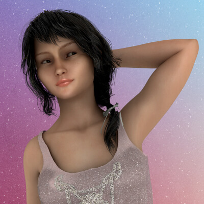 Young Teen Letizia for Genesis 8 Female