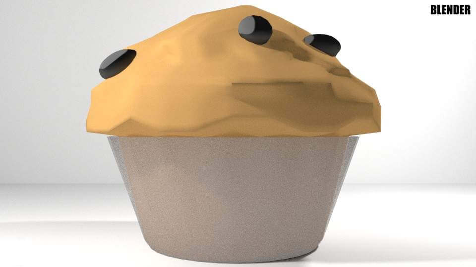 Muffin - 3D Model by faizal3DX