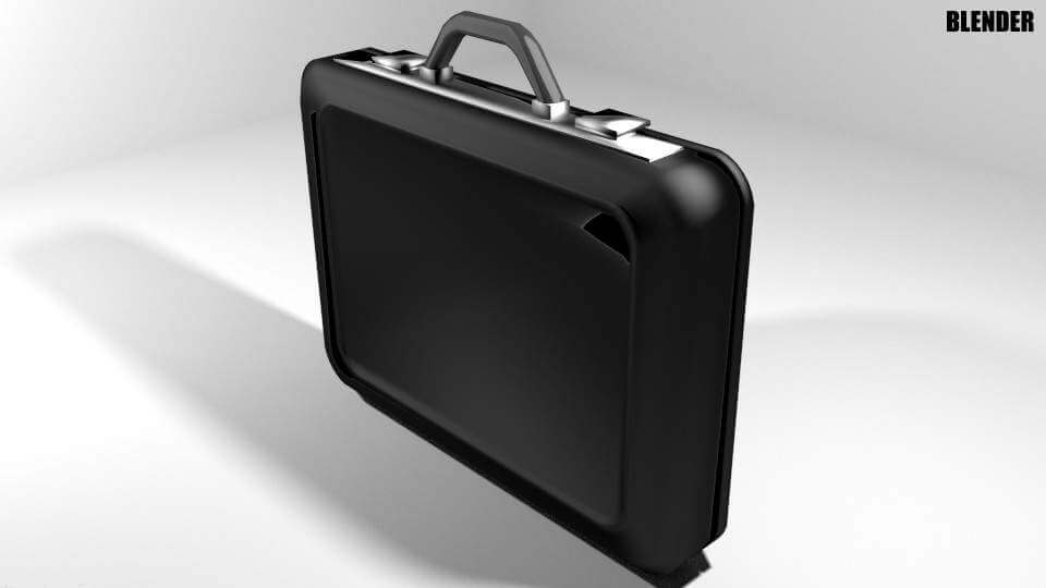 Attache Briefcase 3D Model by faizal3DX