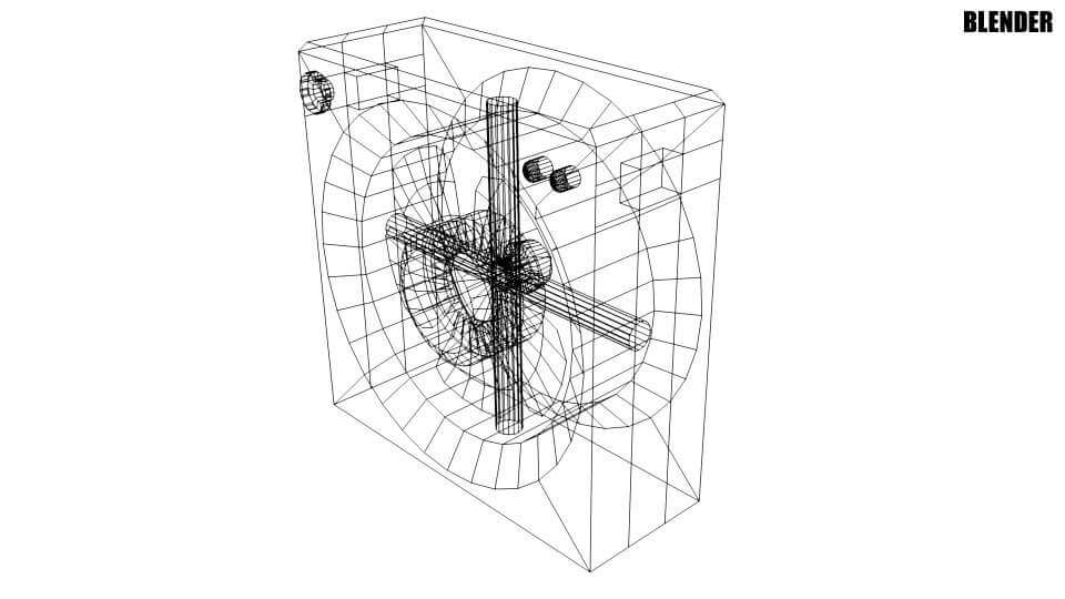 Box Fan - 3D Model by faizal3DX