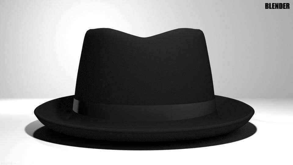 Trilby Hat - 3D Model by faizal3DX