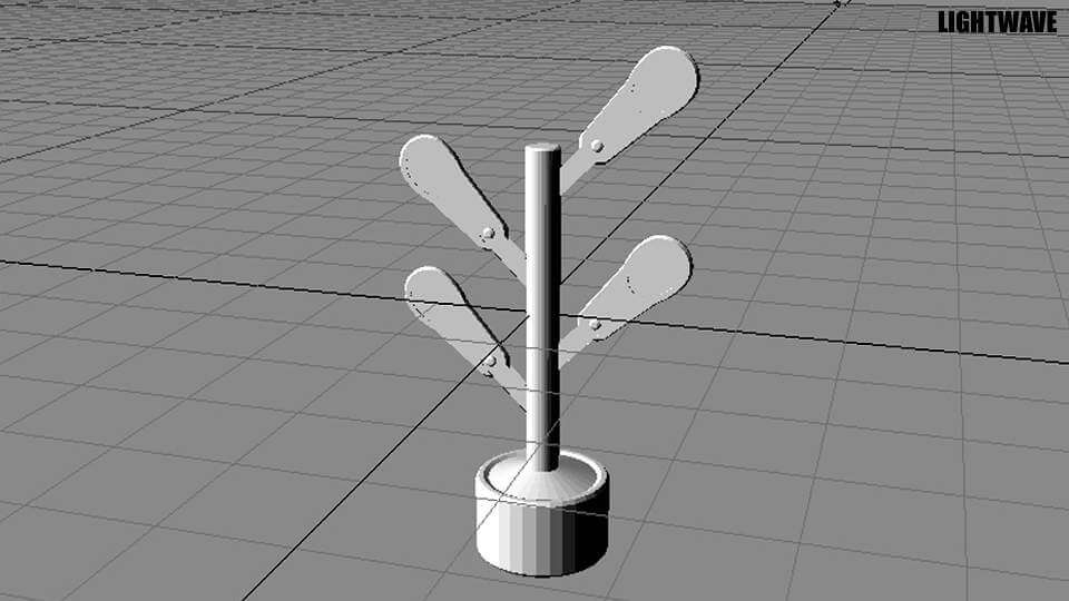 MartialArts Punching Target 3D Model by faizal3DX