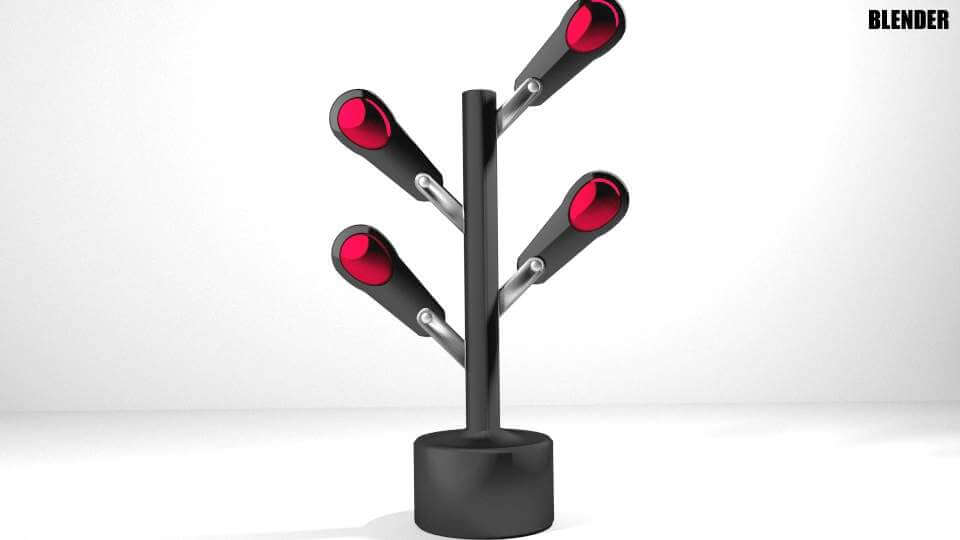 MartialArts Punching Target 3D Model by faizal3DX