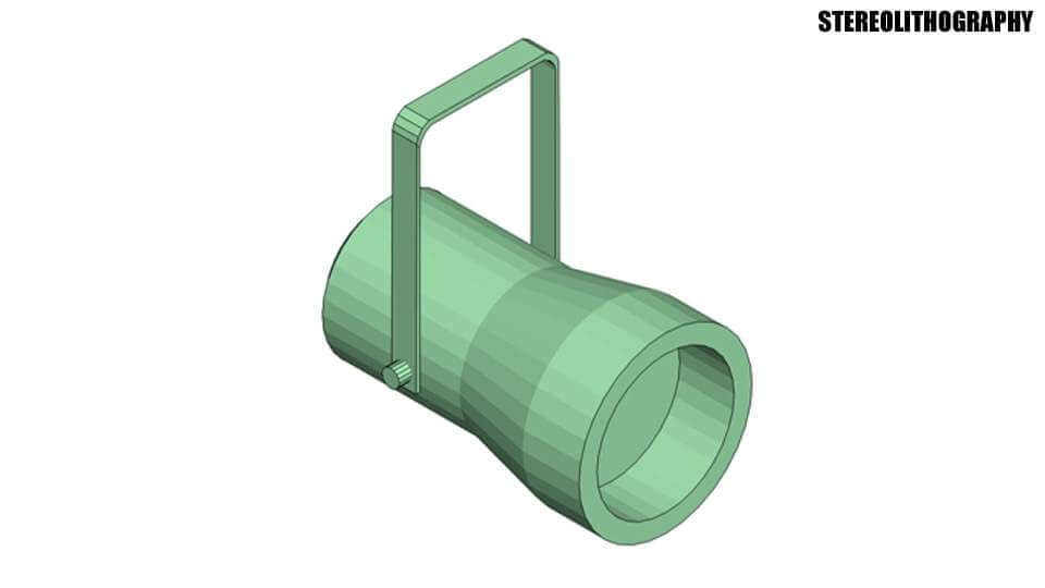 Scoop Light Spotlight 3D Model by faizal3DX