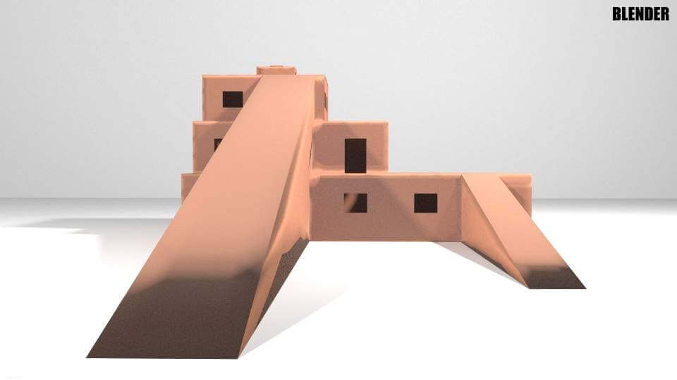 How To Make A Ziggurat Model Out Of Cardboard