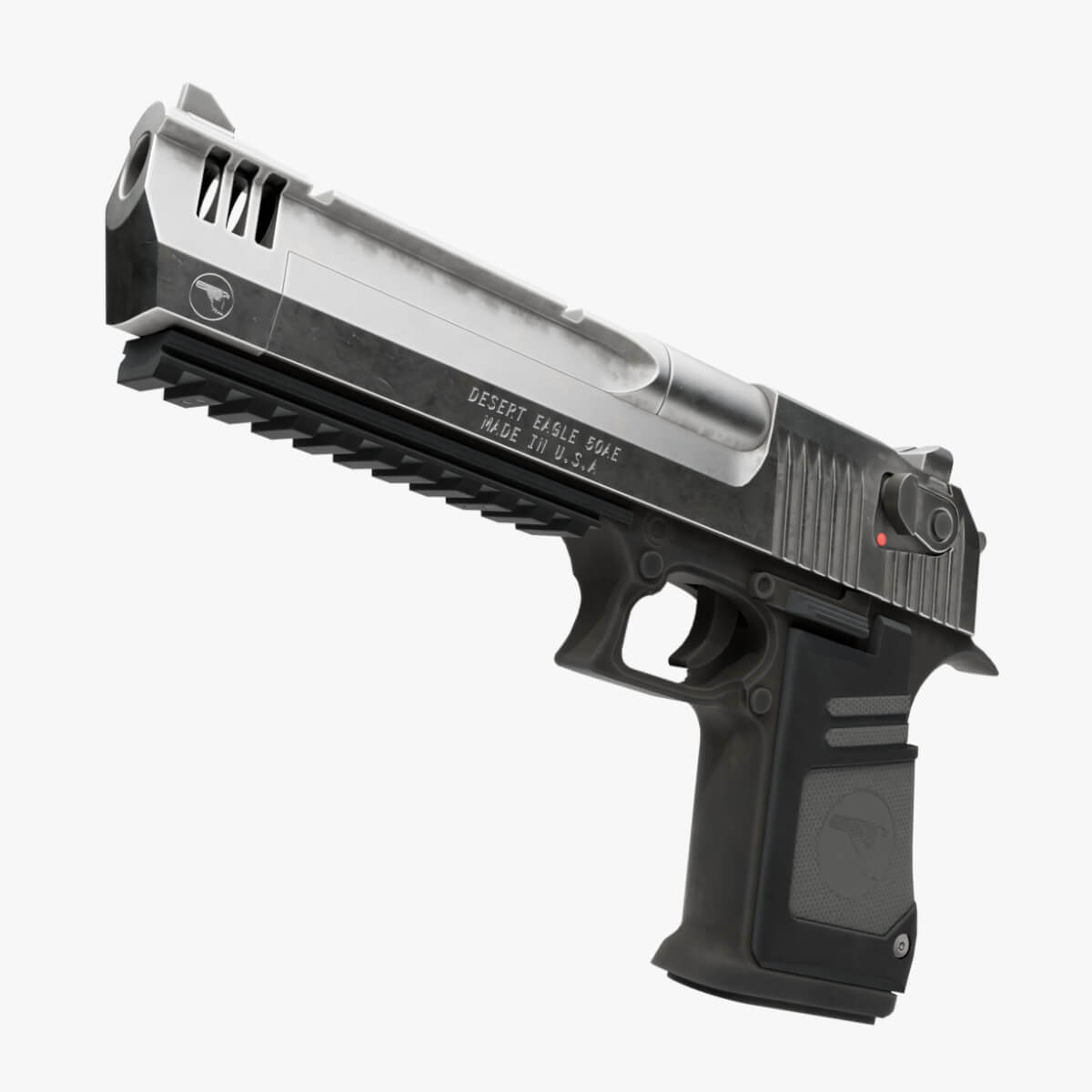 desert eagle 50 cal shotgun pistol - Ilustrasi 2