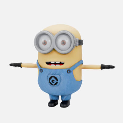 Miniaton 3D Model Minion by Fantasy999d