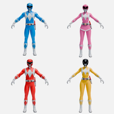 Power Rangers Collection by Fantasy999d