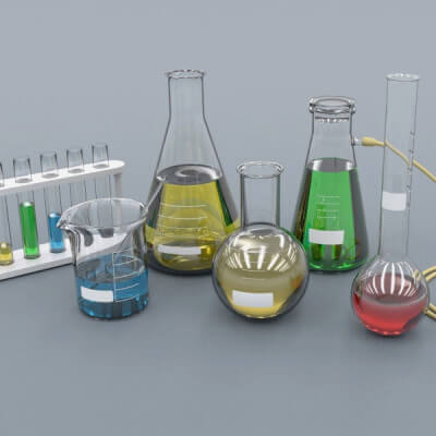 Chemical Laboratory Glassware Set