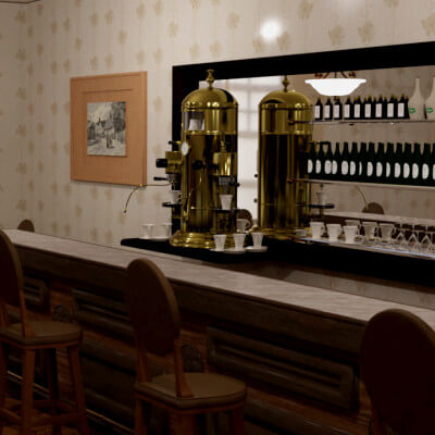 London Cafe &amp Espresso Machine