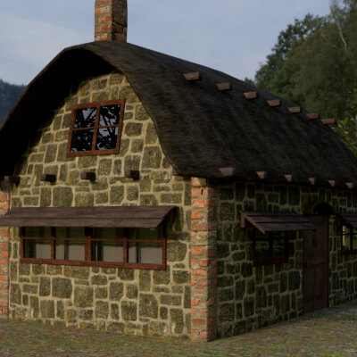 Lviv Cottage - Blue Angel