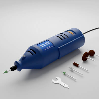 Mini-Drill With Accessories