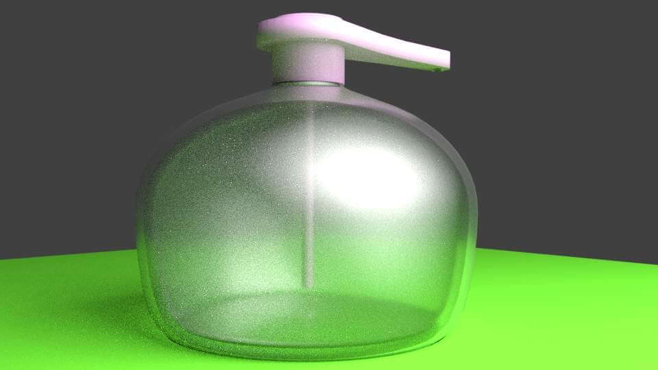 Bottle Hand Wash 3 - 3D Model by faraharis