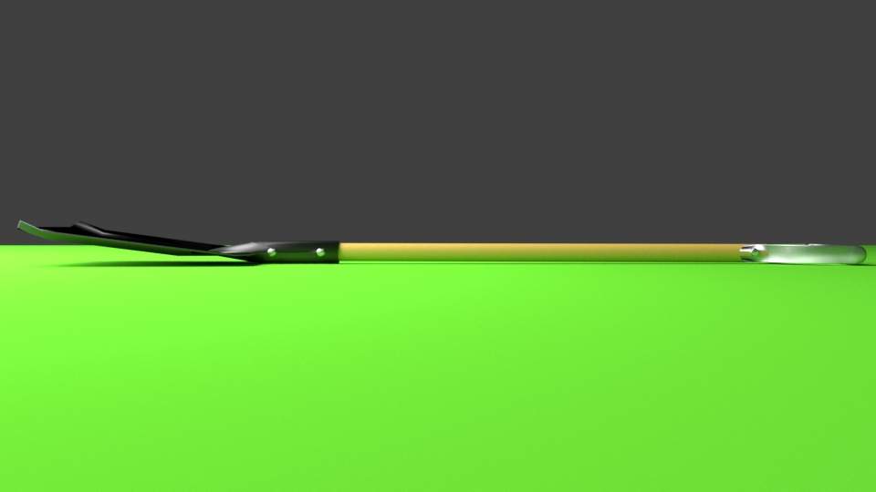 Garden Spade 3D Model by faraharis