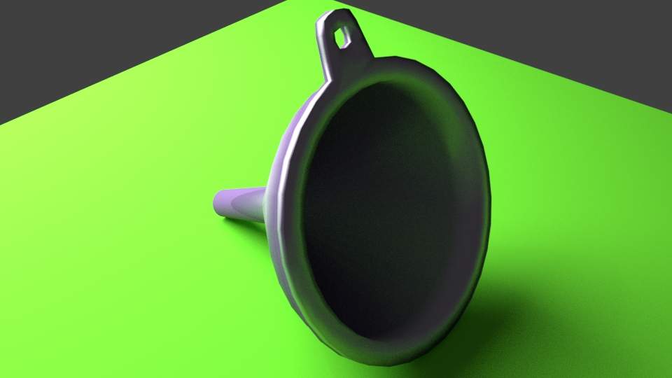 Kitchen Funnel 3D Model by faraharis