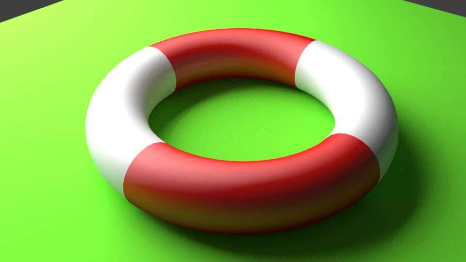 Lifesaver Swimrings 3D Model by faraharis