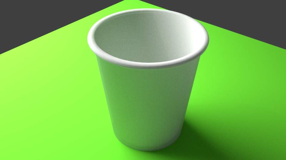 Paper Cup - 3D Model by faraharis