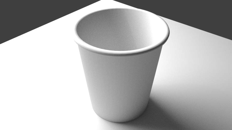 Paper Cup - 3D Model by faraharis