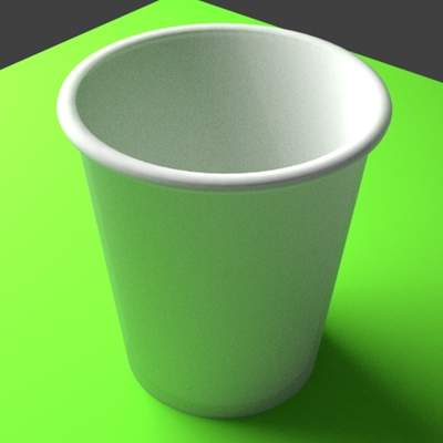 Paper Cup - 3D Model by faraharis