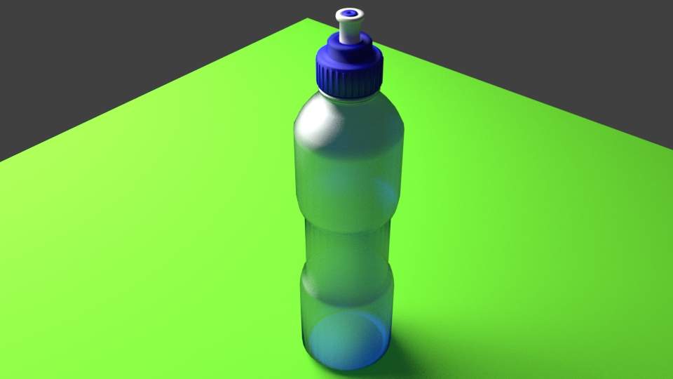 sports cap water bottle