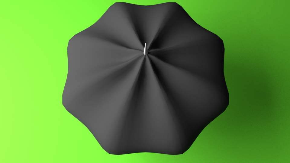 Umbrella Design 1 3D Model by faraharis