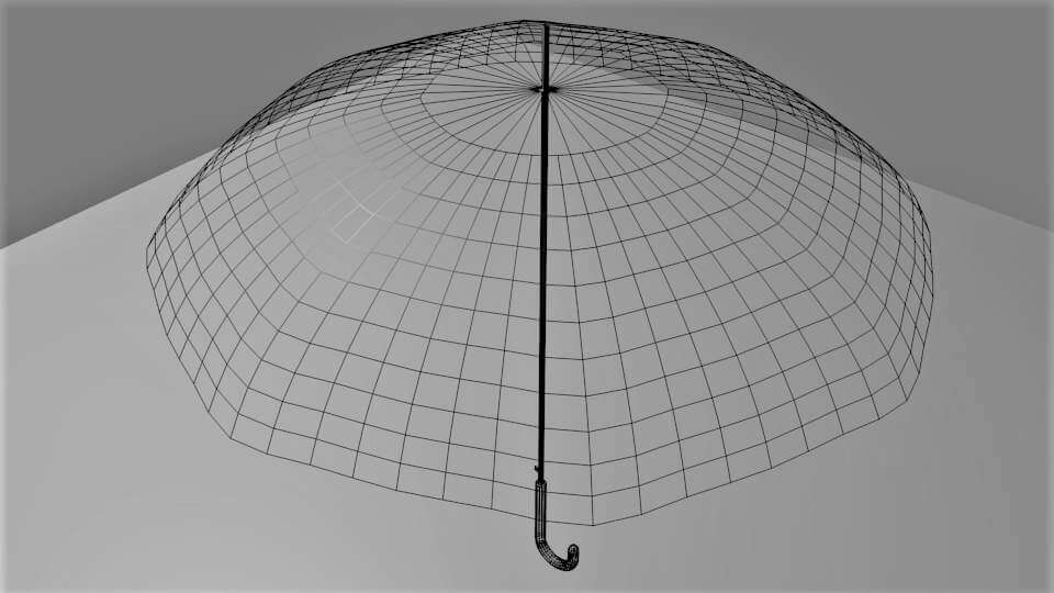 Umbrella Design 2 3D Model by faraharis