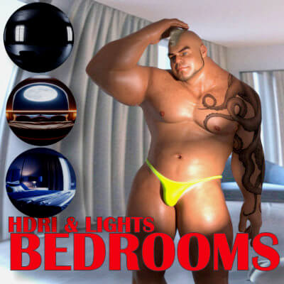HDRI Maps &amp Lights Bedroom