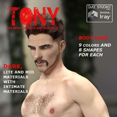Tony For Genesis 8 and Michael 8