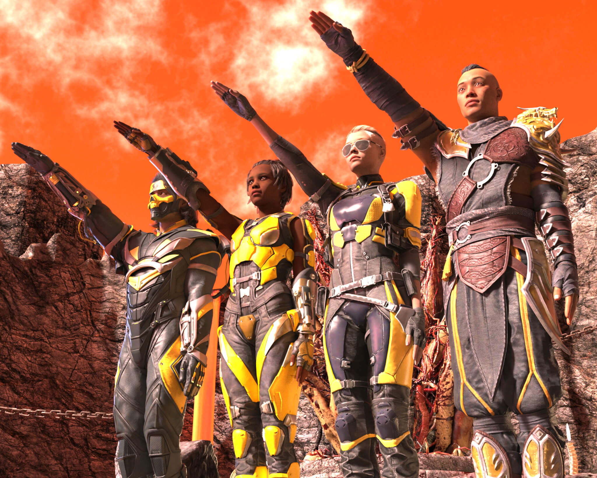 Old Render 3 3D Render, Digital Art by FatinChibi