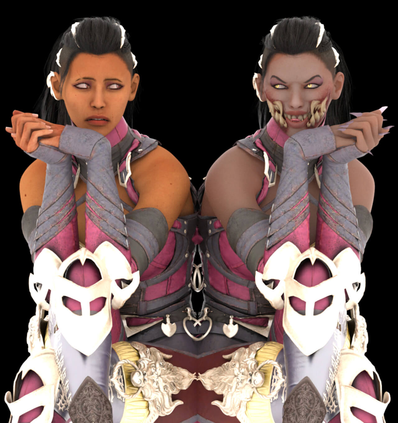 Old Render 5 3D Render, Digital Art by FatinChibi