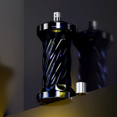 Luxury Perfume Bottle 3D Model