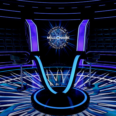 Millionaire TV Studio US Modern Set 2