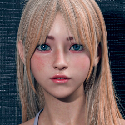 Fdf Emeralda for Genesis 8 Female