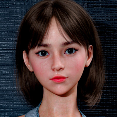 Fdf Gaia for Genesis 8 Female
