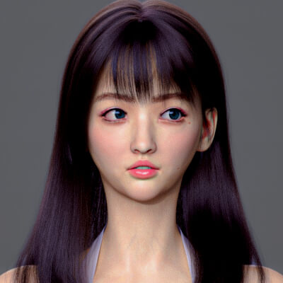 FDF Kugisaki Morph for Genesis 9 - Free Daz Content by FDFan