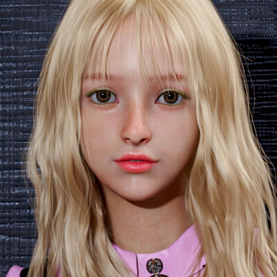 Fdf Silene for Genesis 8 Female