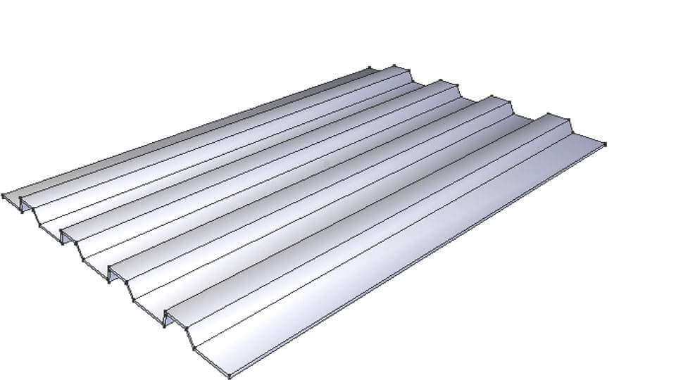 Roof Zinc 1 3D Model by fikreezakwan