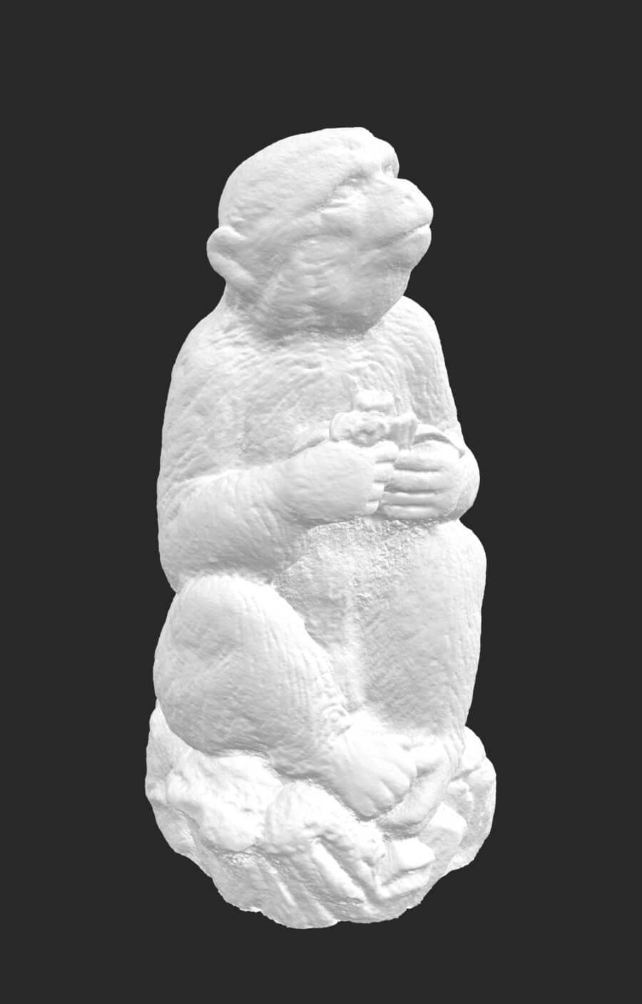 Monkey With Banana 3D Model By Find3D Monkey With Banana 3D Model By Find3D