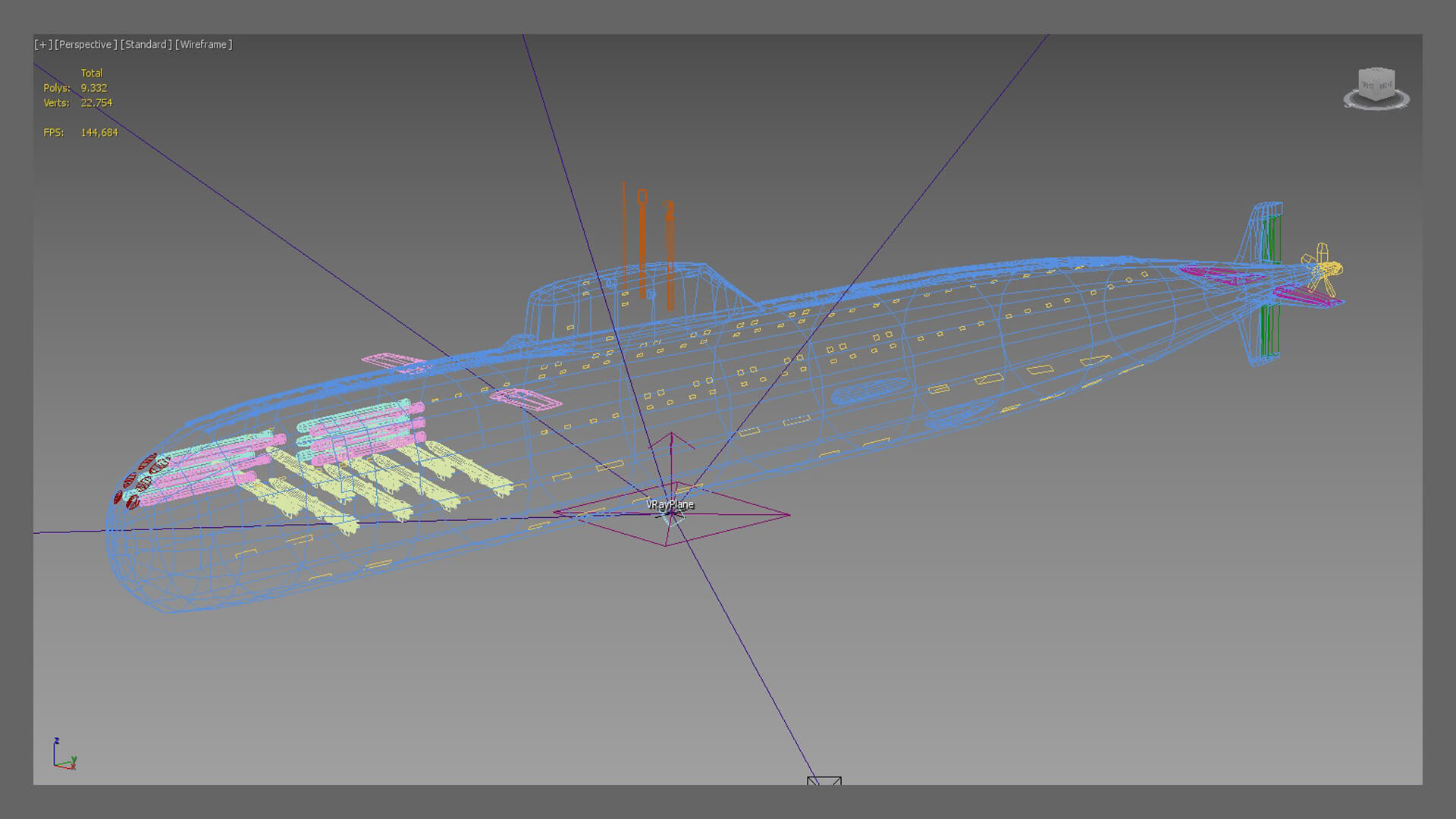 Charlie I Class Submarine 3D Model by FiniasK