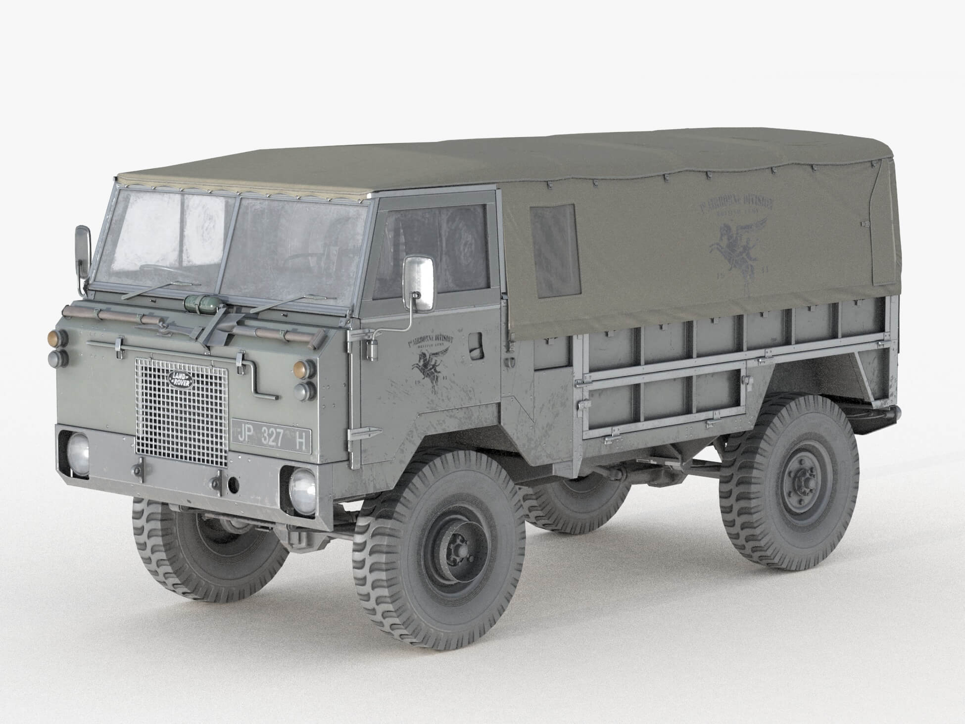 Land Rover 101 Forward Control - 3D Model by FiniasK