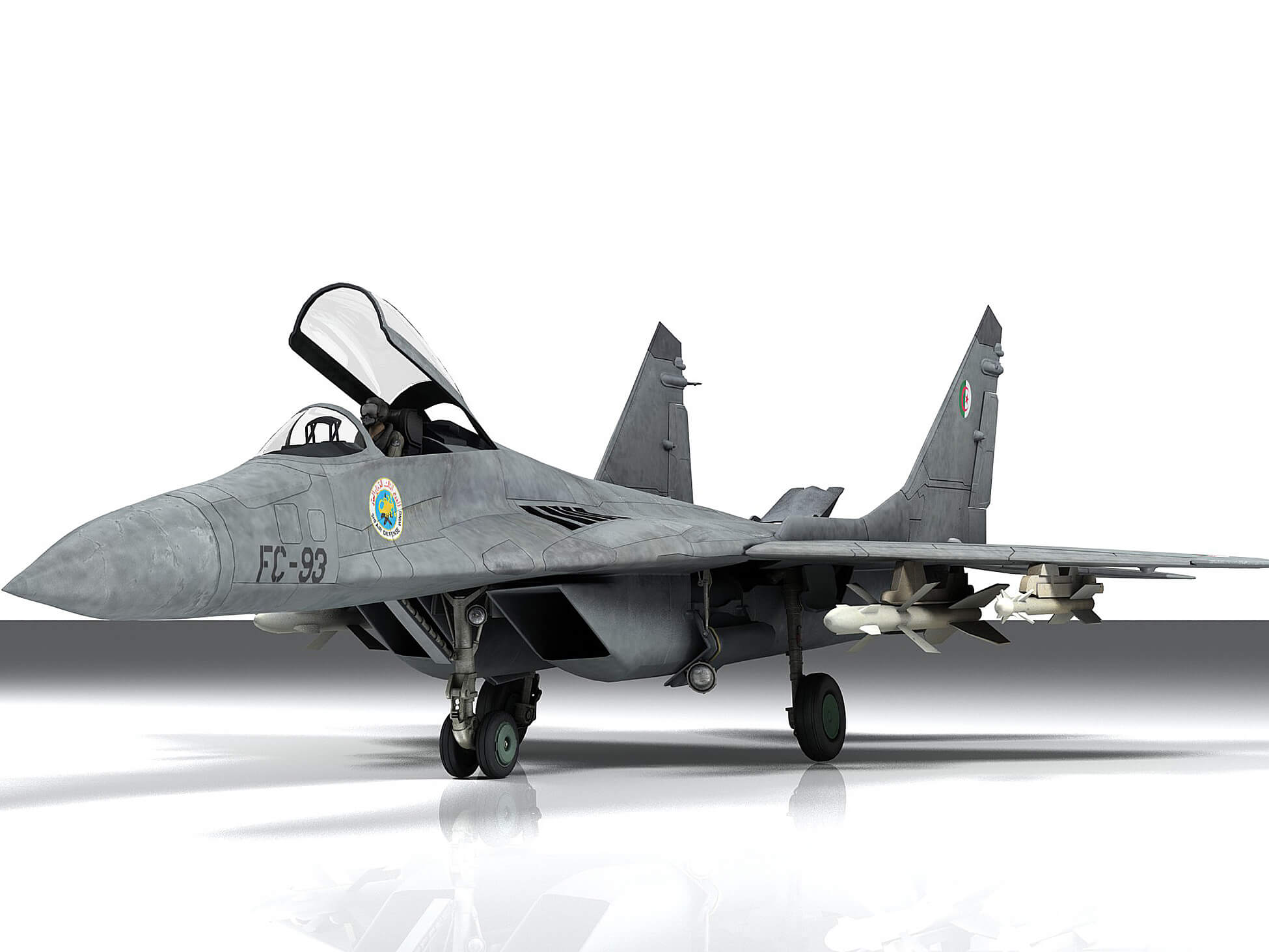 Mikoyan MIG-29 3D Model by FiniasK