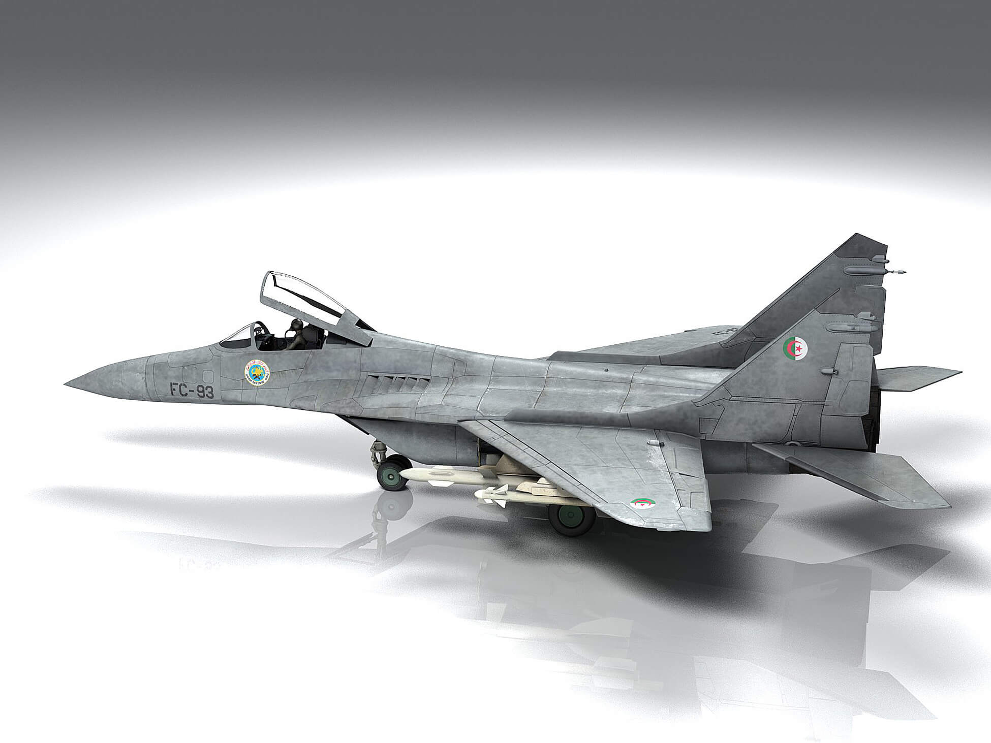 Mikoyan MIG-29 3D Model by FiniasK