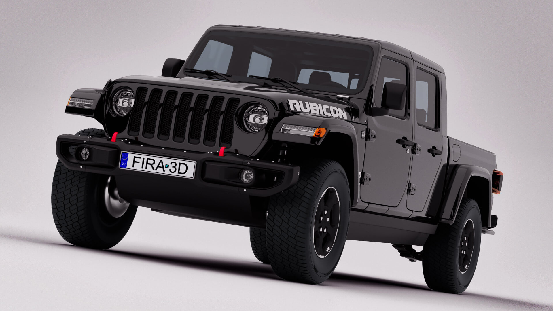 Jeep Gladiator Rubicon 3D Model by FIRA