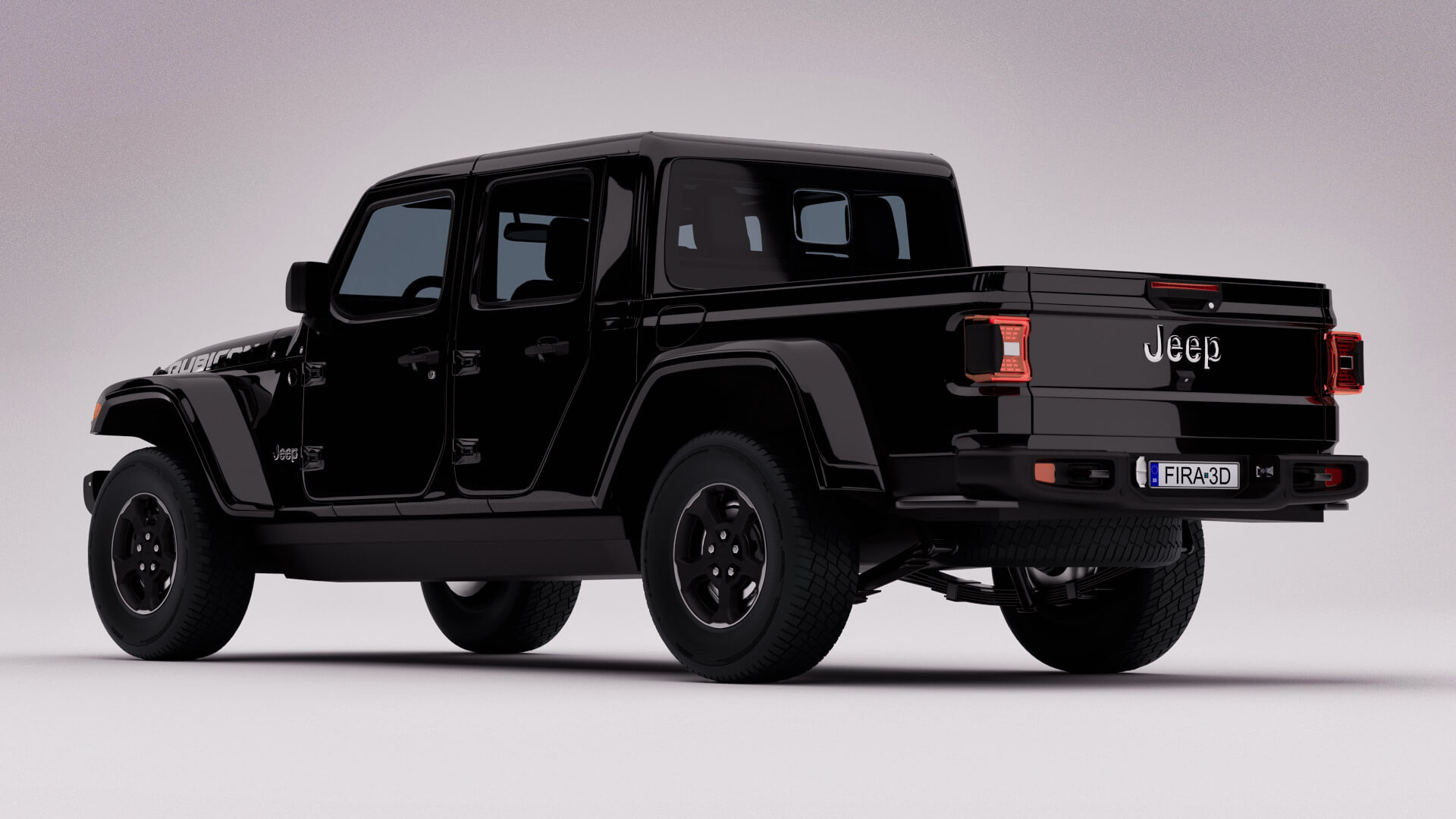 Jeep Gladiator Rubicon - 3D Model by FIRA