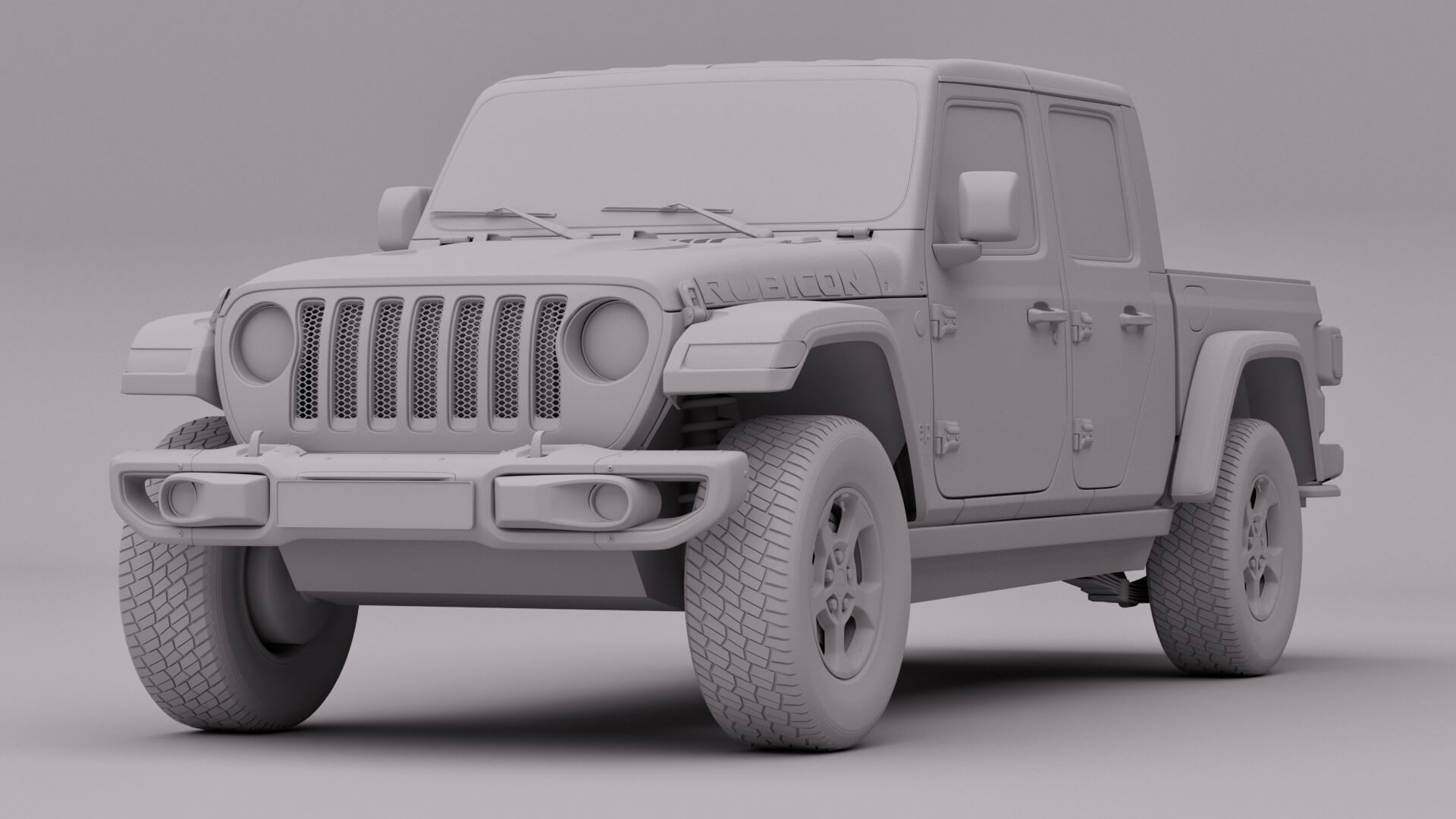 Jeep Gladiator Rubicon 3D Model by FIRA