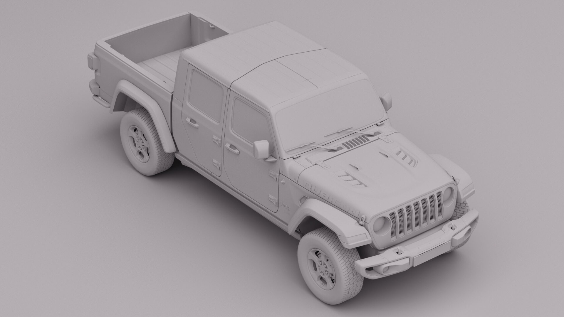 Jeep Gladiator Rubicon - 3D Model by FIRA