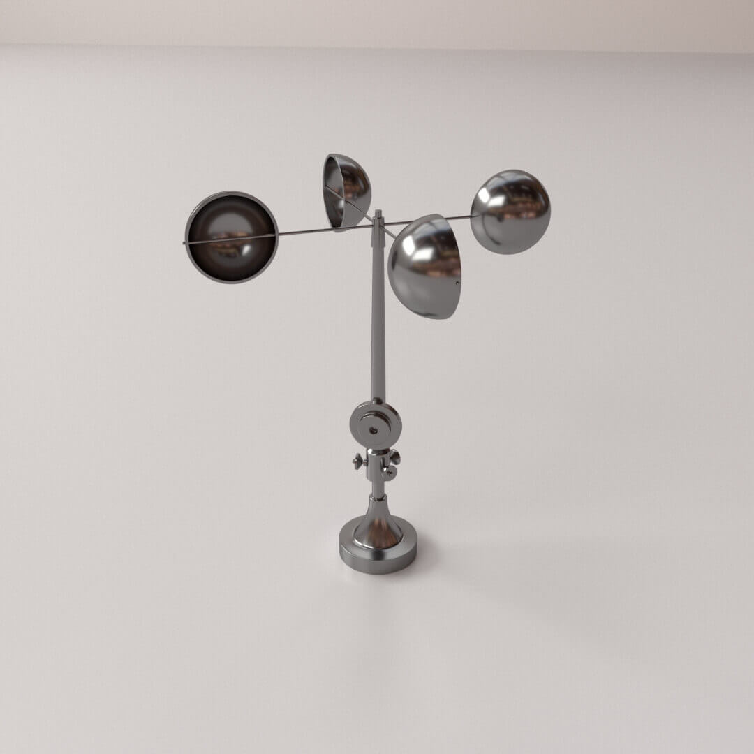 Anemometer 3D Model by firdz3d