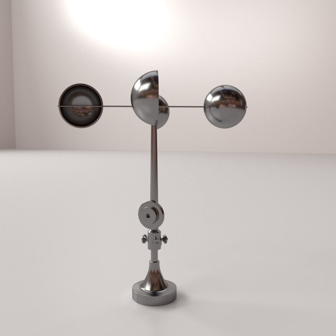Anemometer 3D Model by firdz3d