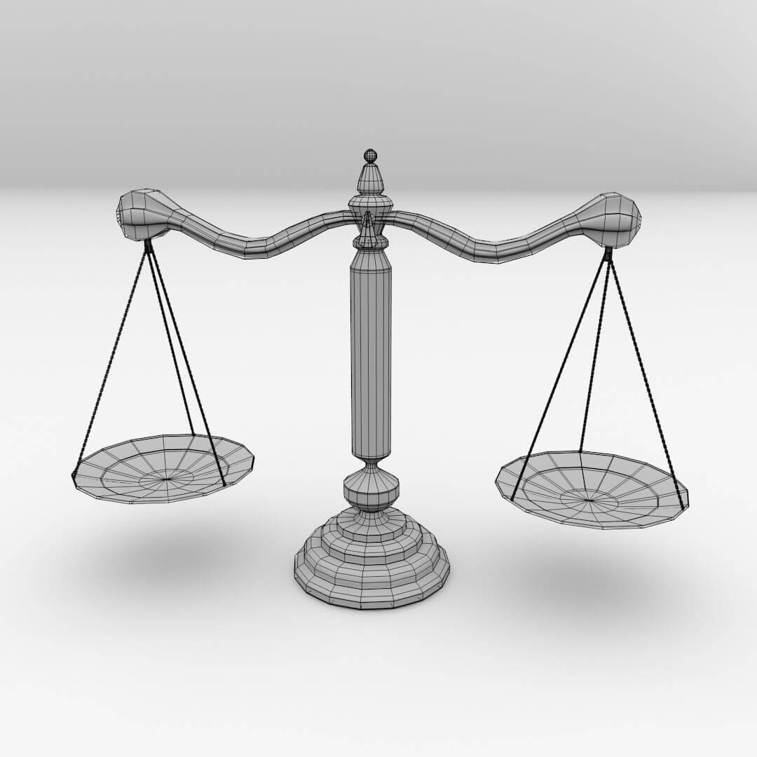 Antique Scale 3D Model By Firdz3d