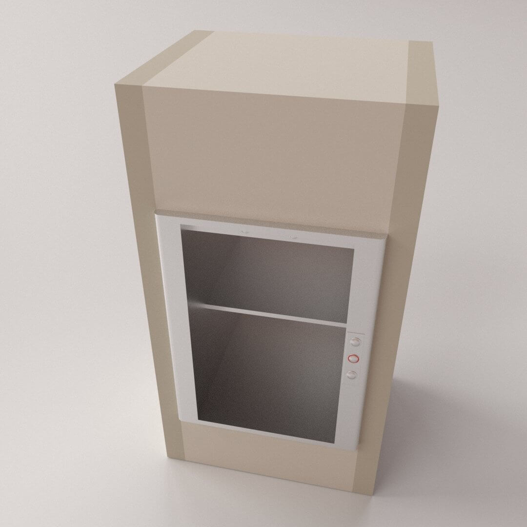 Dumbwaiter 3D Model by firdz3d